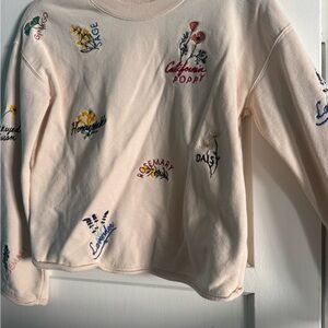 Madewell Soft Pink Sweatshirt